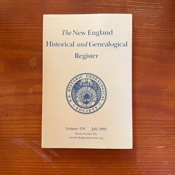 Set Of 5 New England Historical & Genealogical Register Volumes 159-162 - Picture 5 of 5